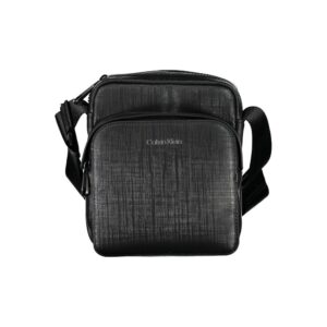 Black Polyester Men Shoulder Bag designed by Calvin Klein
