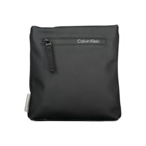 Black Polyester Mens Shoulder Bag designed by Calvin Klein