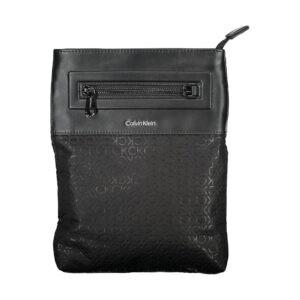 Black Polyester Men's Shoulder Bag designed by Calvin Klein