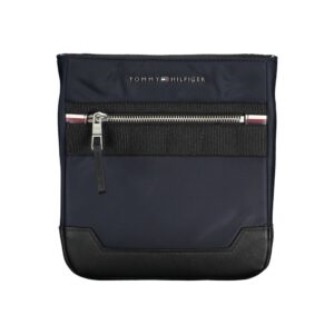Blue Polyester Mens Shoulder Bag designed by Tommy Hilfiger