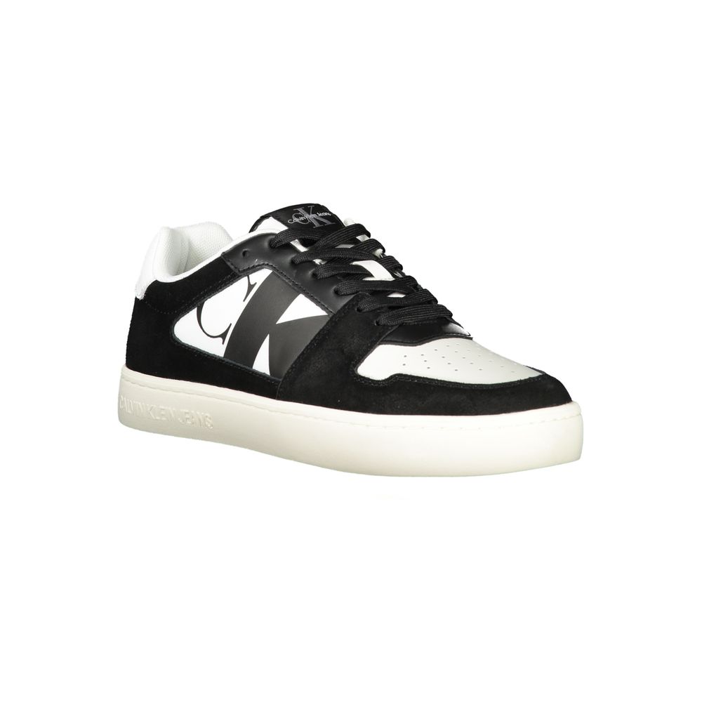 White Polyester Men's Sneaker - Image 2