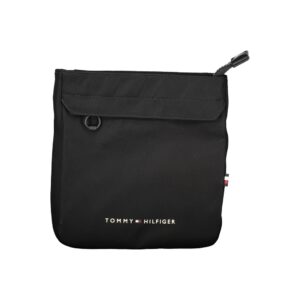 Black Polyester Men's Shoulder Bag designed by Tommy Hilfiger