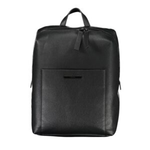 Nero Polyester Men Backpack designed by Calvin Klein