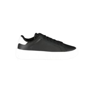 Black Polyurethane Mens Sneaker designed by Tommy Hilfiger