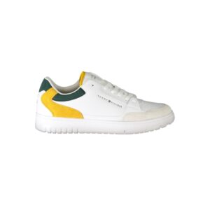 Bianco Leather Men Sneaker designed by Tommy Hilfiger