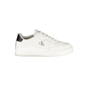 Bianco Polyurethane Men Sneaker