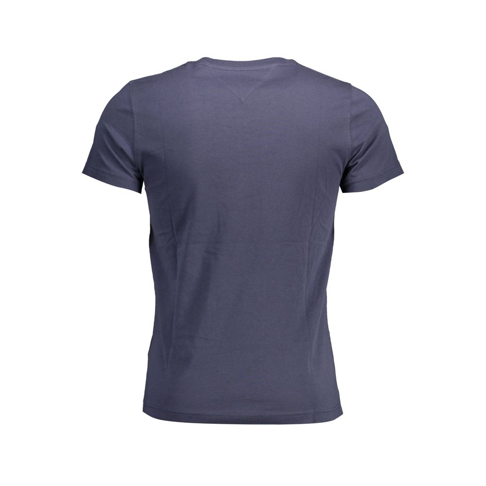 Blue Organic Cotton Men T-Shirt - Image 2