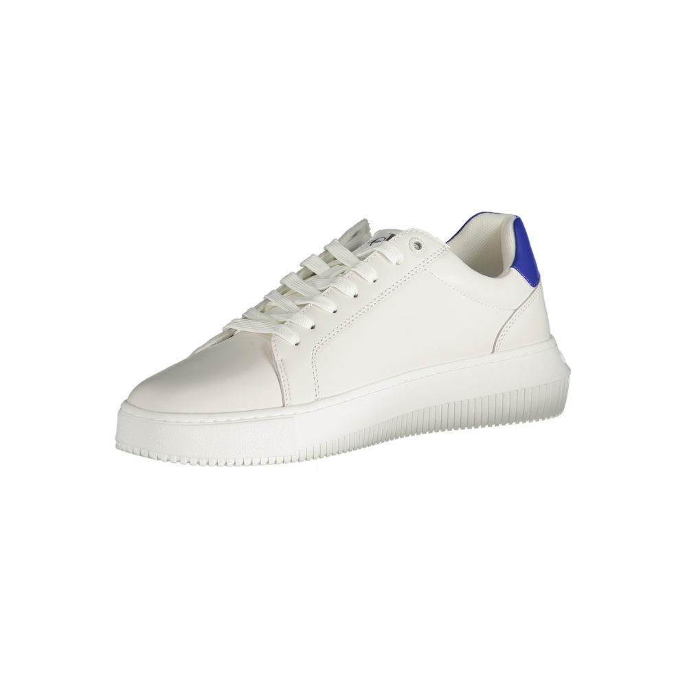 White Leather Men Sneaker - Image 3