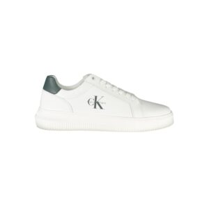 Bianco Polyurethane Men Sneaker