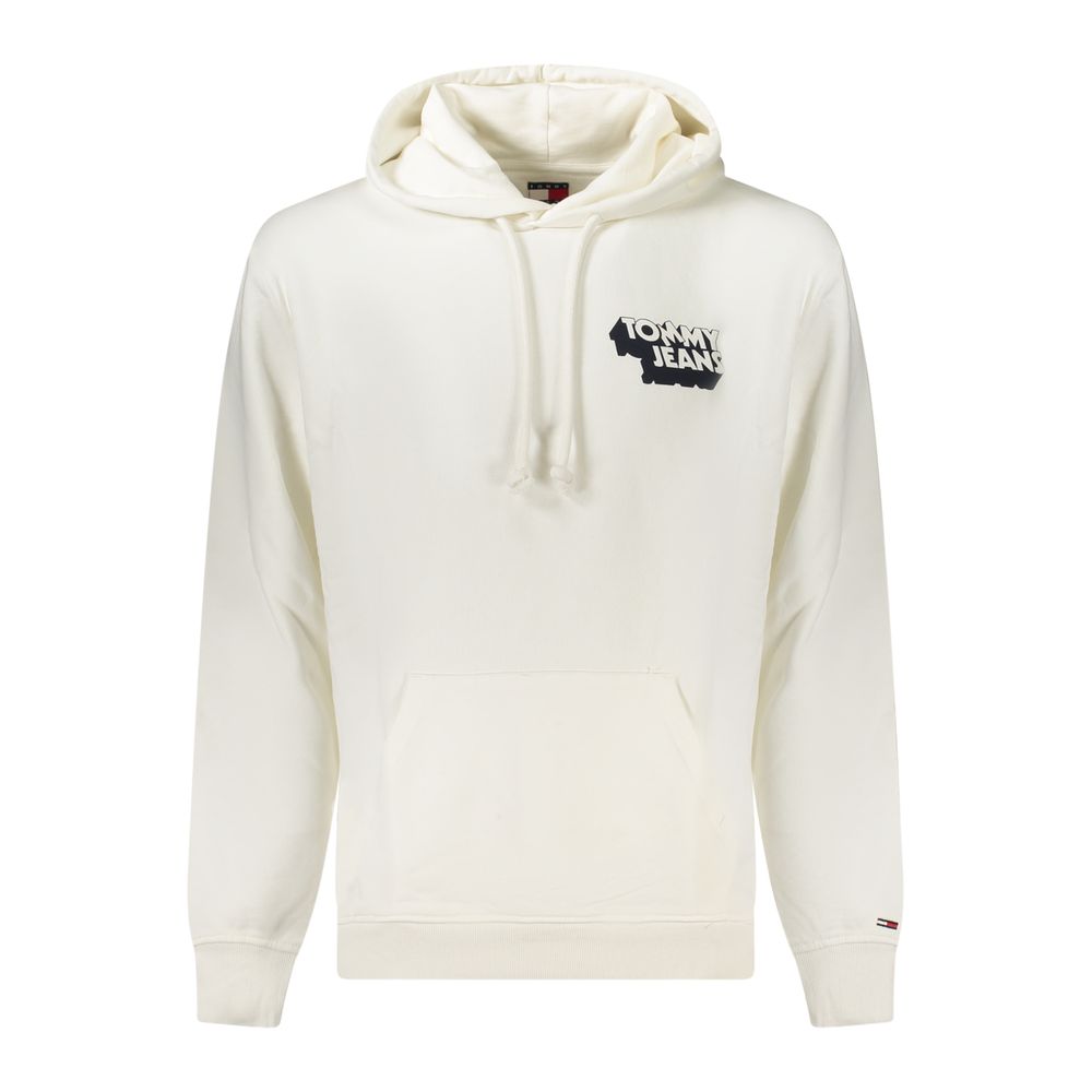 White Cotton Men's Sweatshirt