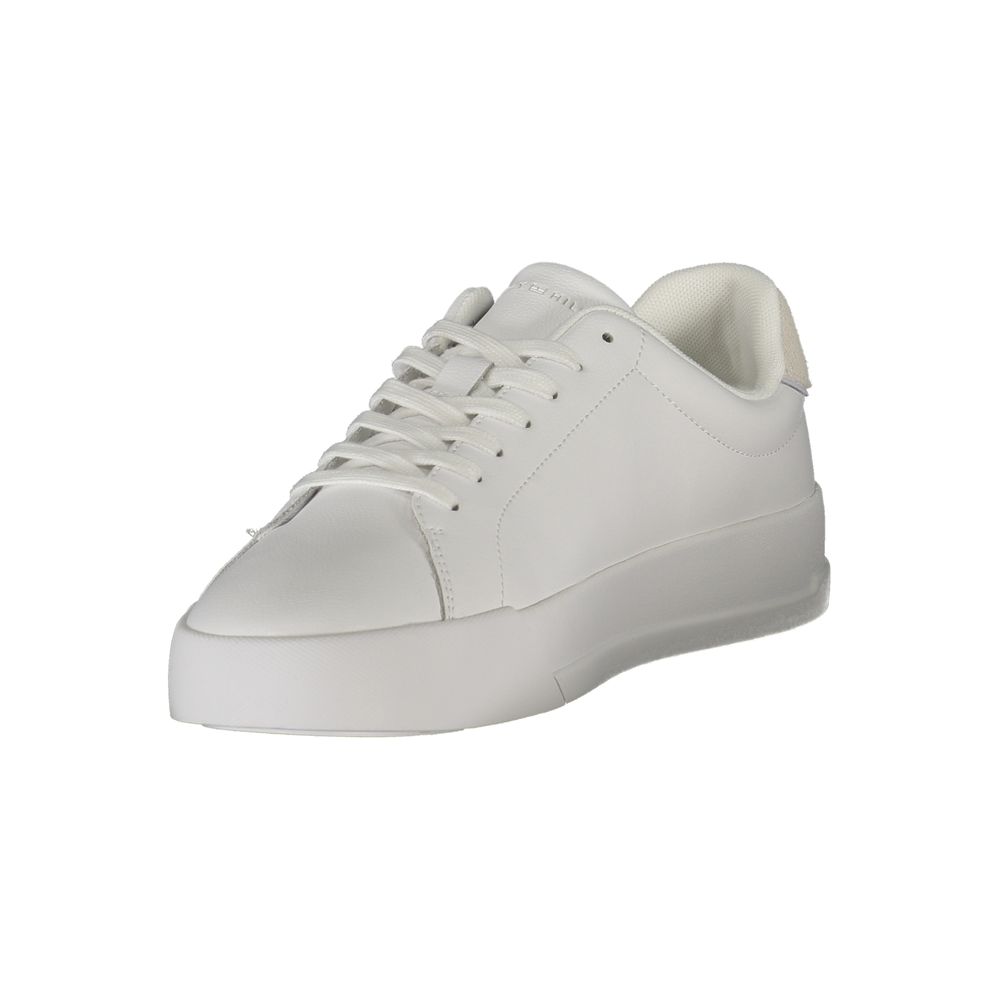 White Polyurethane Men Sneaker - Image 3