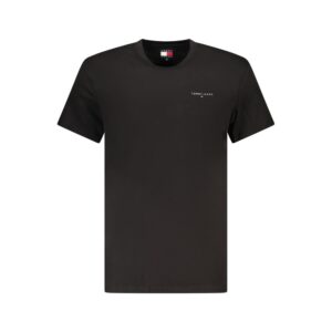 Black Cotton Men's T-Shirt