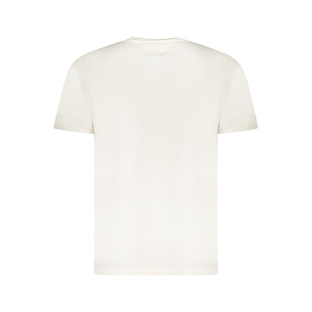 White Cotton Men's T-Shirt - Image 2