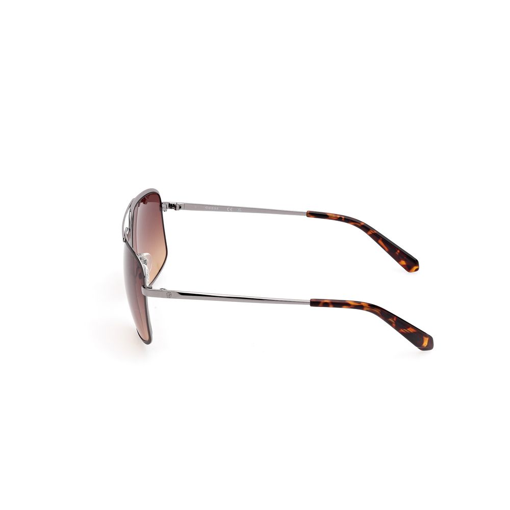 Gray Metal Sunglasses - Image 2