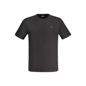 Black Cotton Men's T-Shirt