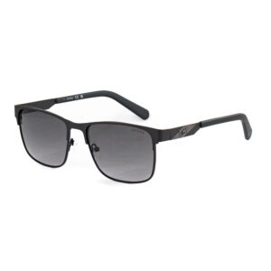 Smart Black Metal Sunglasses designed by Guess