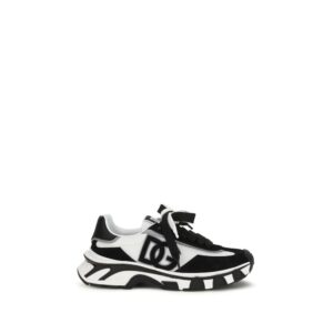 Black Calf Leather Bos Taurus Athletic Sneakers