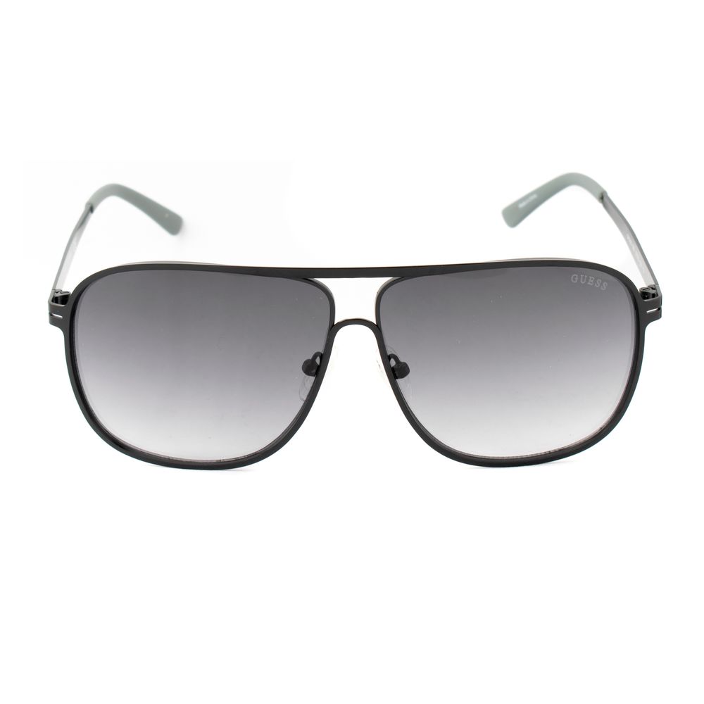 Chic Black Metal Sunglasses designed by Guess - Image 2