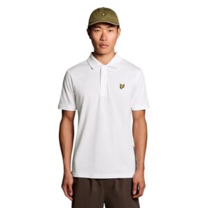 White Cotton Polo Shirt