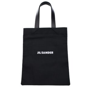 Black Linen Shoulder Bag