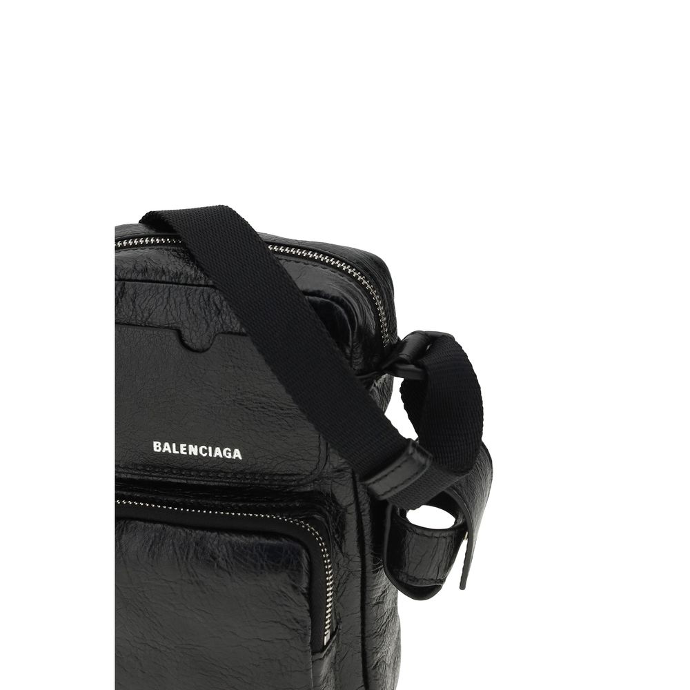 Chic Black Ovis Aries Shoulder Bag designed by Balenciaga - Image 4