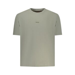 Classic Verde Cotton Mens T-Shirt designed by Hugo Boss