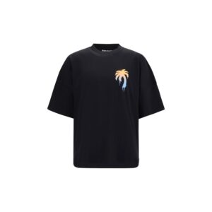 Black Cotton T-Shirt