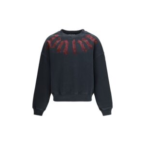 Black Cotton Sweatshirt