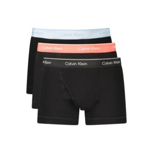 Black Cotton Men's Shorts