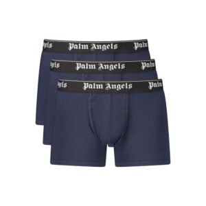 Blue Cotton Men's Boxer