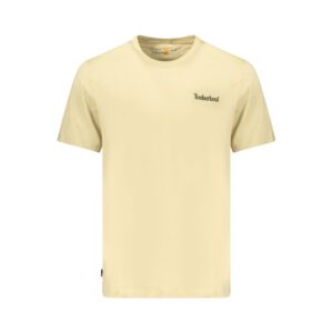 Beige Cotton Men's T-Shirt