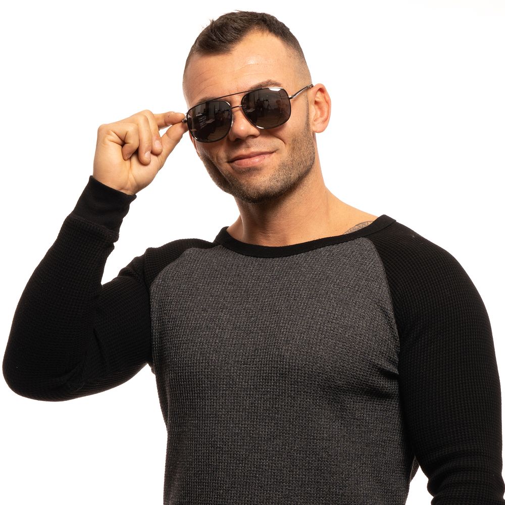 Trendy Gray Metal Sunglasses designed by Guess - Image 4