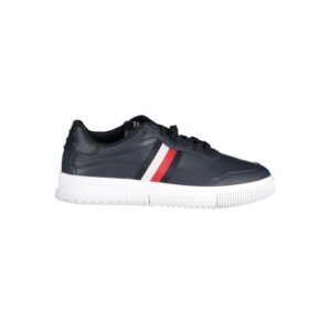Blu Leather Men Sneaker