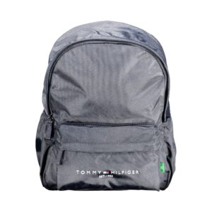 Blue Recycled Polyester Men's Backpack