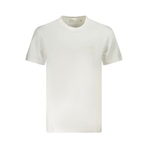 Smart White Cotton Mens T-Shirt designed by Calvin Klein