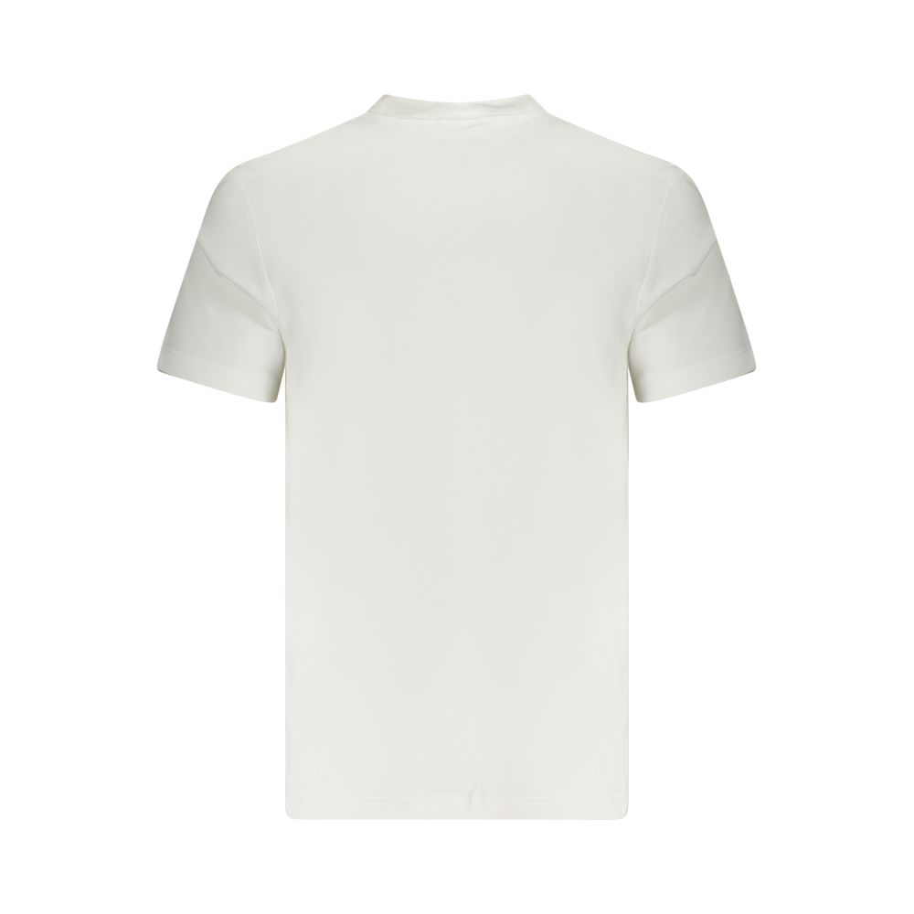 Smart White Cotton Mens T-Shirt designed by Calvin Klein - Image 2