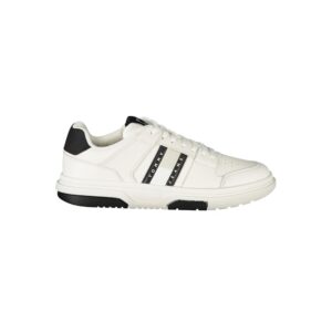 Bianco Polyurethane Men Sneaker