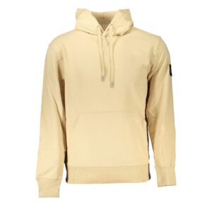 Beige Cotton Men's Sweatshirt