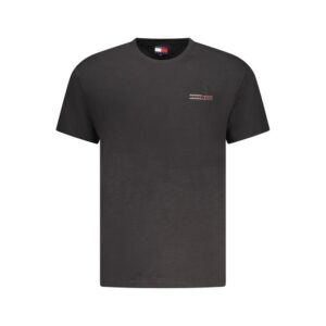Black Cotton Men's T-Shirt