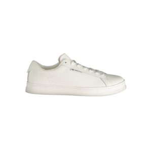 Bianco Poliuretano Uomo Sneaker