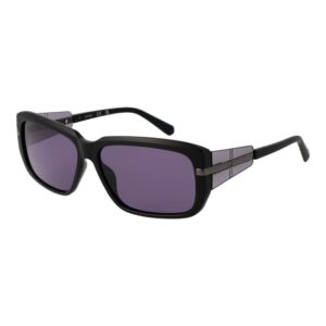Casual Black Plastic Sunglasses designed by Guess