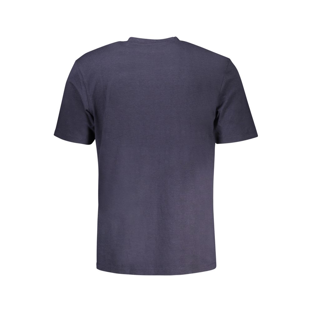 Original Blue Modal Men T-Shirt designed by Guess - Image 2