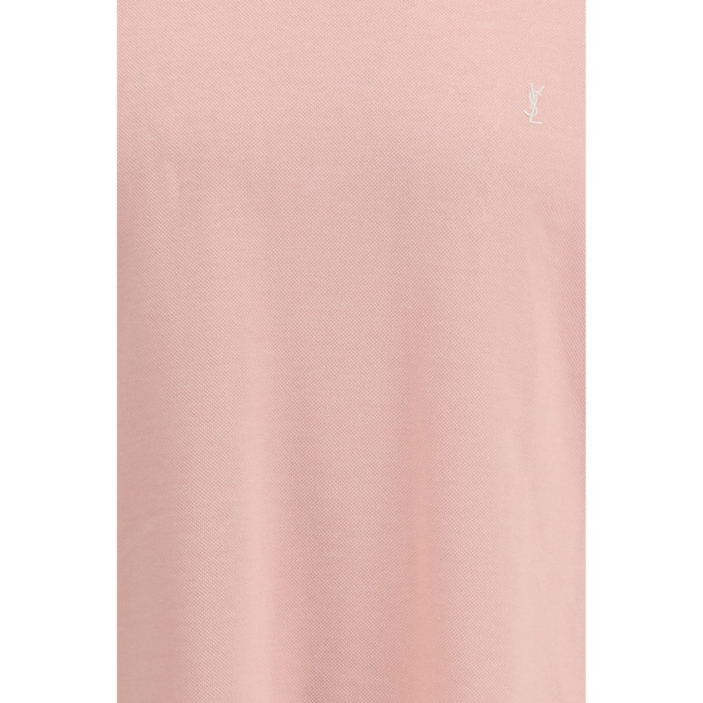 Stylish Pink Soft Cotton T-Shirt designed by Saint Laurent - Image 3