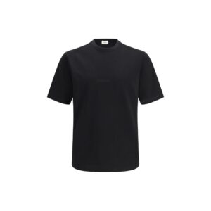 Stylish Black Soft Cotton T-Shirt designed by Saint Lauren