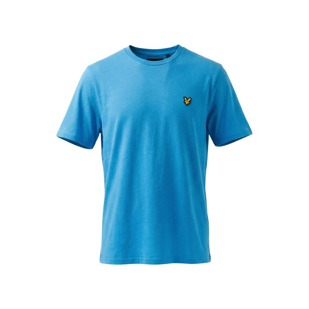 Original Blue Cotton T-Shirt designed by Lyle&Scott - Image 2