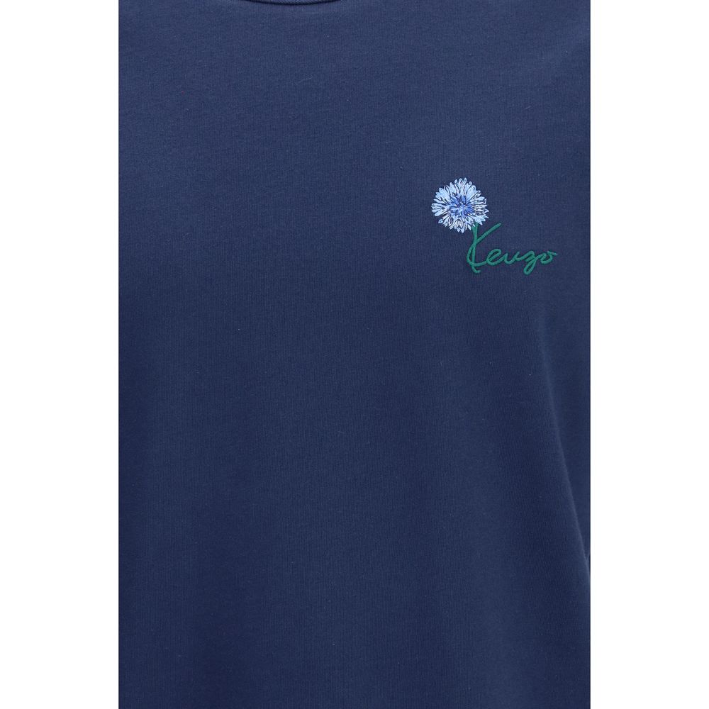 Blue Cotton T-Shirt - Image 3