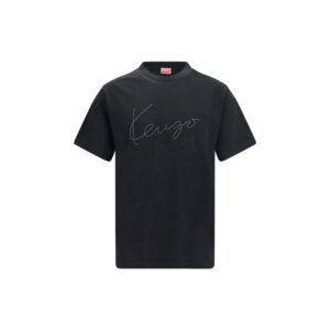 Black Cotton T-Shirt