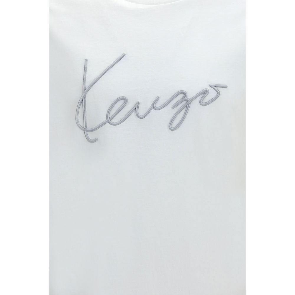 White Cotton T-Shirt - Image 3