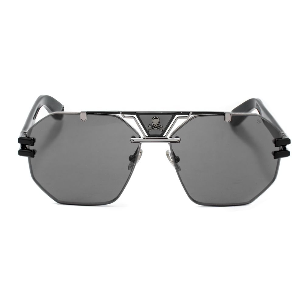 Black Metal Sunglasses - Image 2
