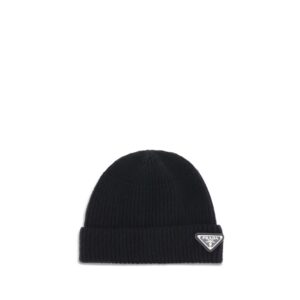 Black Wool Oves Aries Beanie